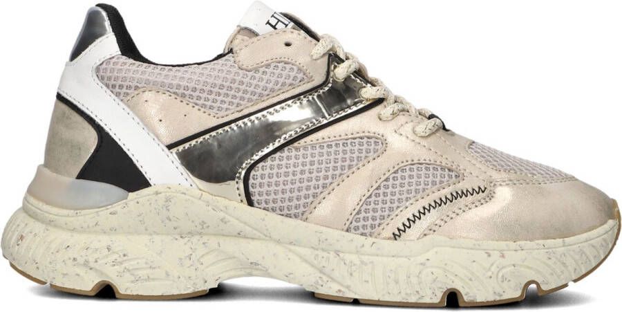Hip H1255 Sneakers Leren Sneaker Meisjes Goud