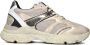 Hip H1255 Sneakers Leren Sneaker Meisjes Goud - Thumbnail 2