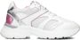 Hip H1255 Sneakers Leren Sneaker Meisjes Wit - Thumbnail 2