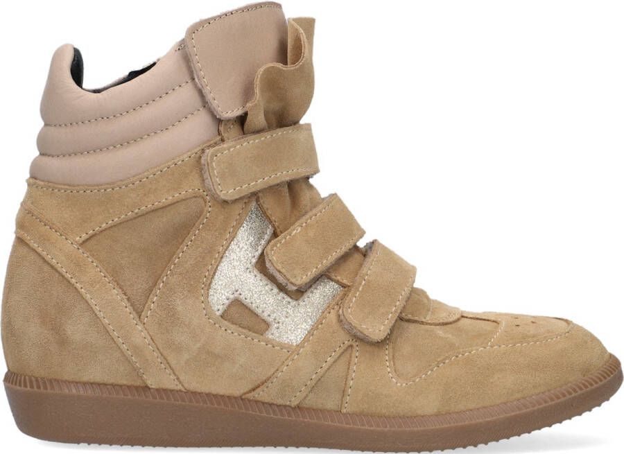 Hip H1556 Hoge sneakers Meisjes Beige