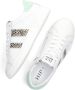 Hip H1610 Lage sneakers Leren Sneaker Meisjes Kids Wit - Thumbnail 5