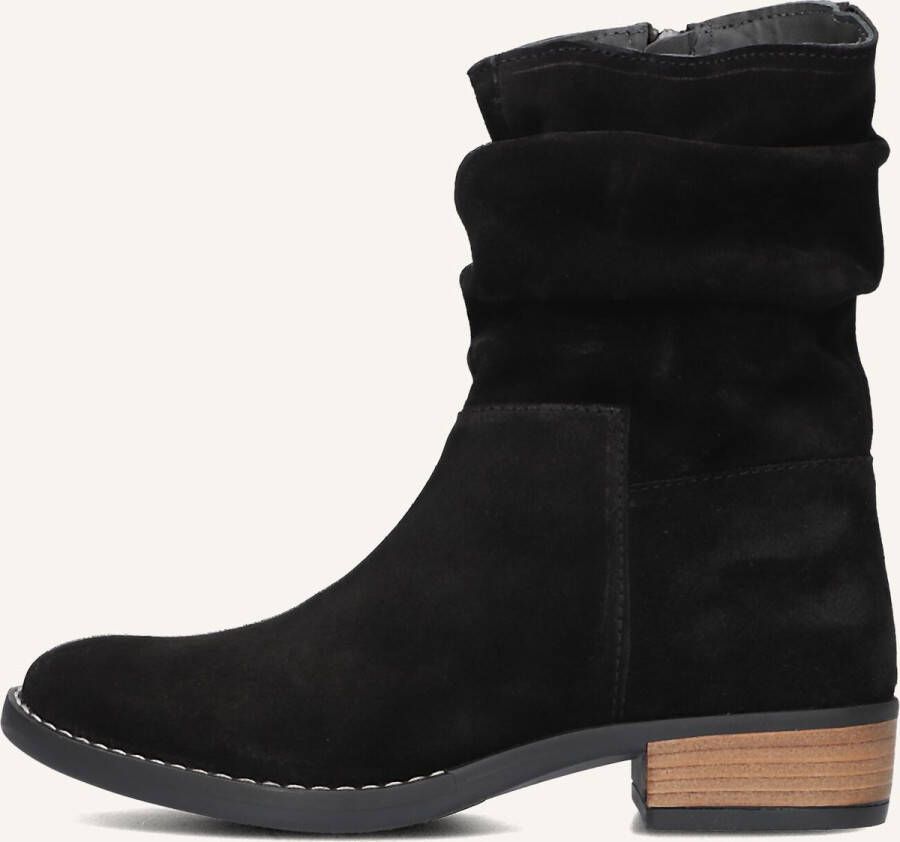 Hip H1738 Enkellaarsjes Enkelboots met rits Meisjes Kids Zwart - Foto 2