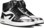 Hip H1765_ Sneakers Meisjes Leren Sneaker Zilver - Thumbnail 2