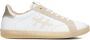 Hip H1886 Sneakers Leren Sneaker Meisjes Wit - Thumbnail 2