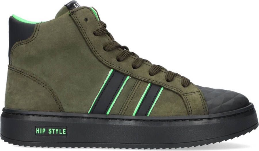 Hip H1943 Hoge sneakers Jongens Groen