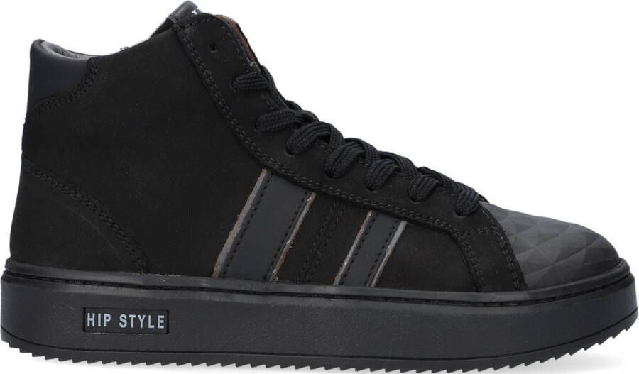 Hip H1943 Hoge sneakers Jongens Zwart