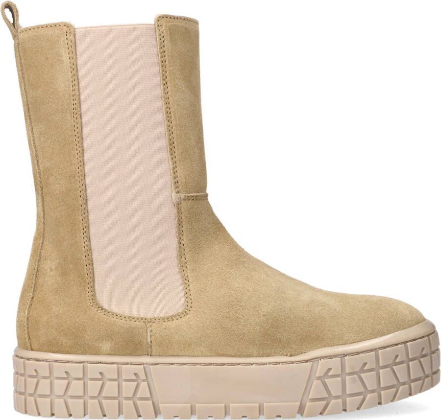 Hip H2368 Chelsea boots Enkellaarsjes Meisjes Beige