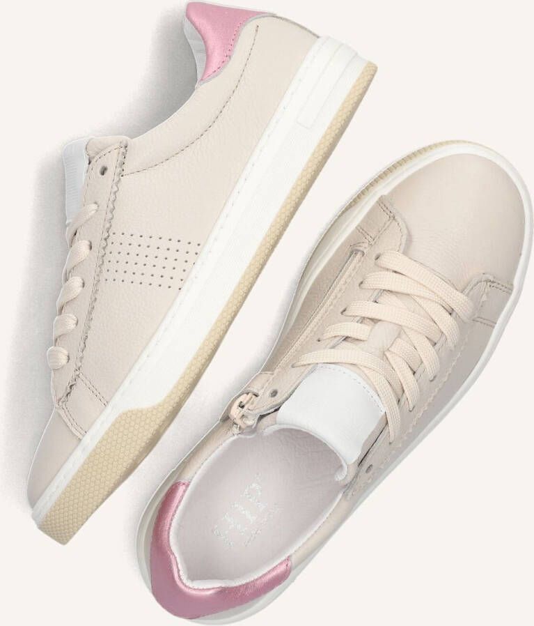 Hip H6097 Lage sneakers Leren Sneaker Meisjes Kids Beige - Foto 3