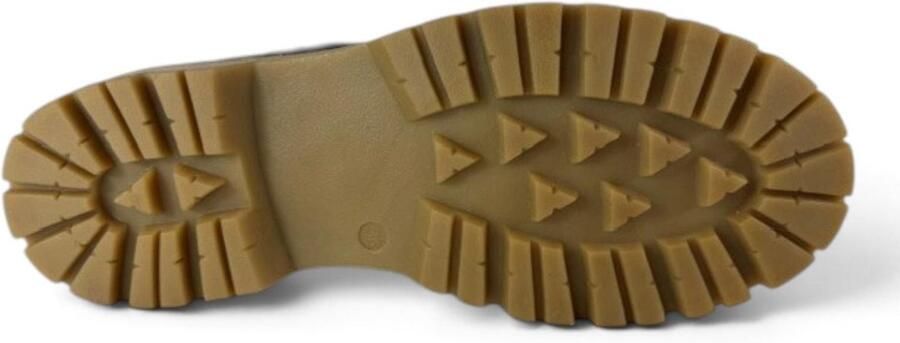 Hip leren veterschoenen met profielzool bruin - Foto 4