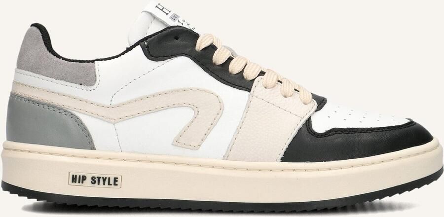 Hip H1015 Sneakers Jongens Leren Sneaker Wit