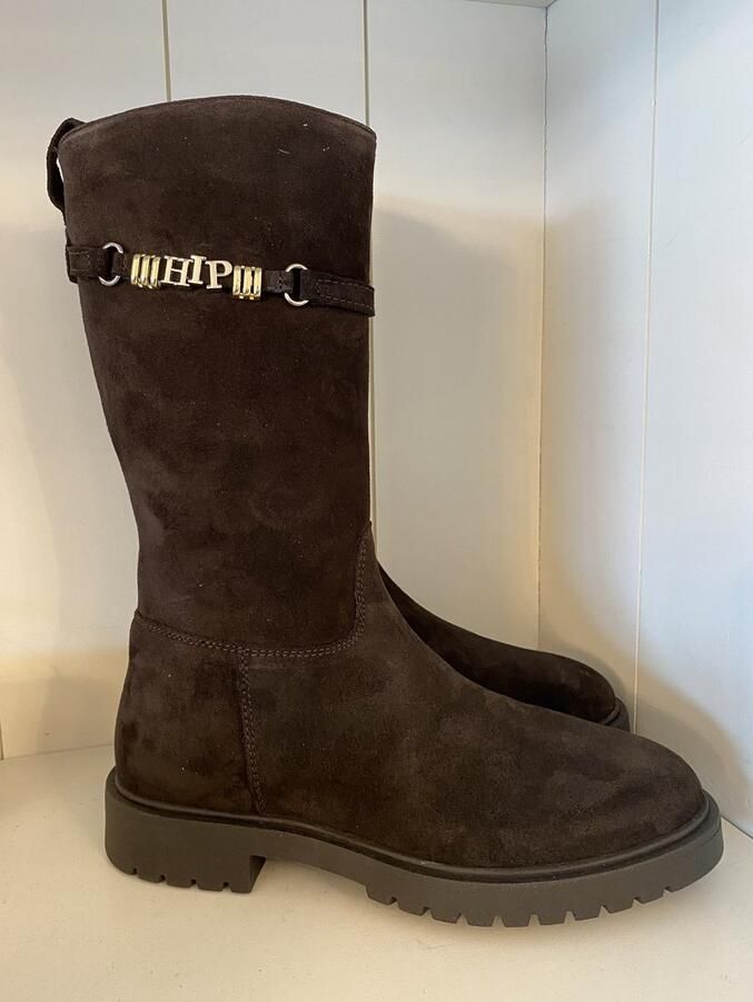 Hip H1033 Laarzen Suède Meisjes Bruin