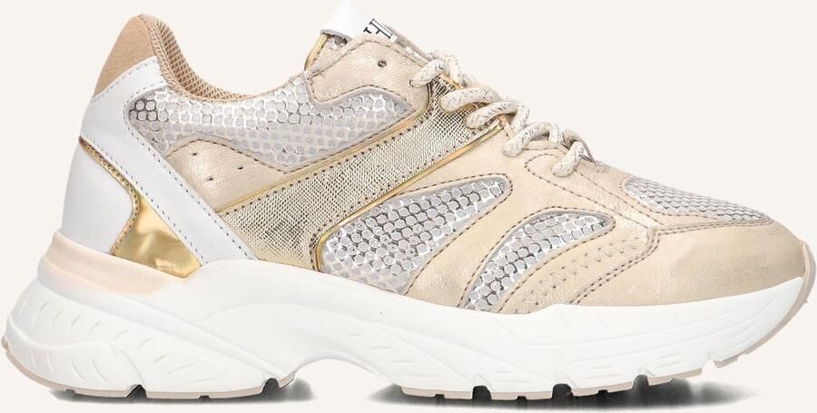 Hip H1255 Sneakers Leren Sneaker Goud - Foto 3