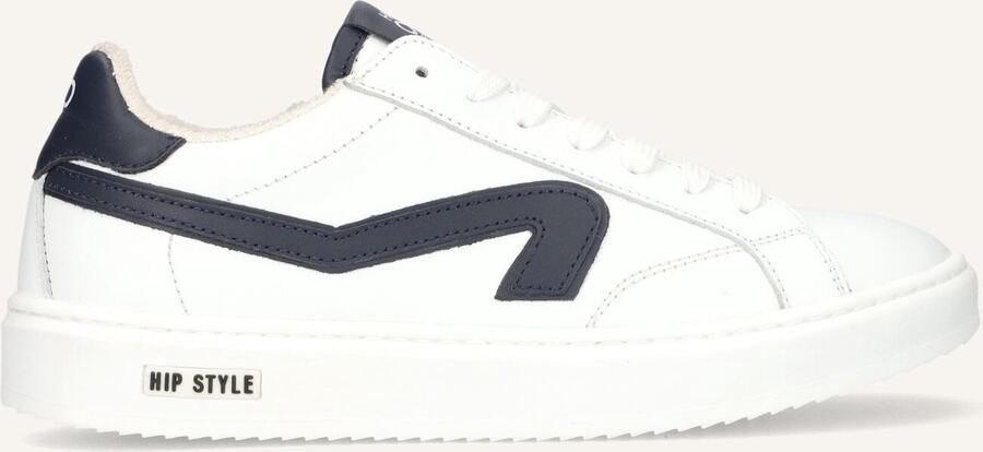 Hip H1516 Sneakers Jongens Leren Sneaker Wit