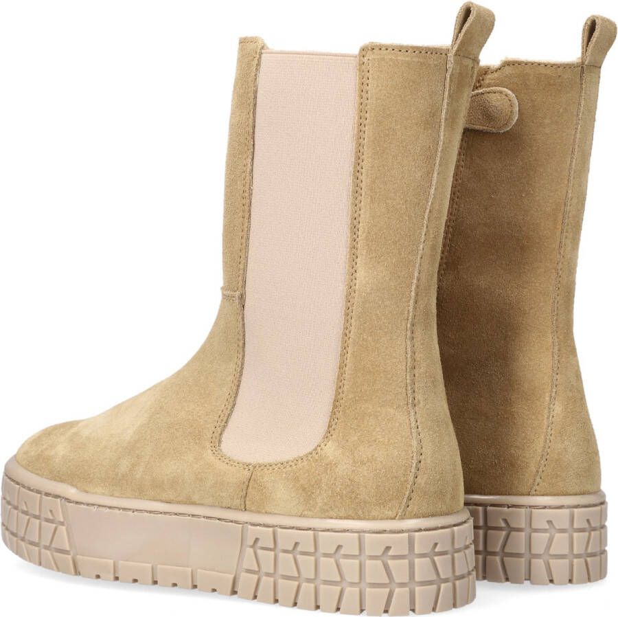 Bruin Tinten H2368 Chelsea boots Enkellaarsjes Meisjes Beige - Foto 3
