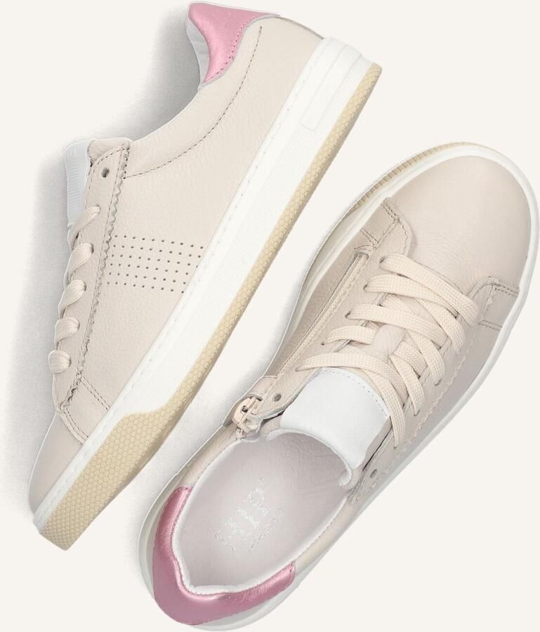 Hip H6097 Lage sneakers Leren Sneaker Meisjes Kids Beige - Foto 2