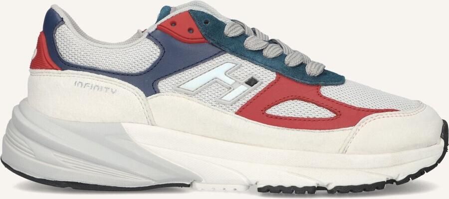 Hip Jongens Lage sneakers Chunky zool H1667 Multi Leatherlook