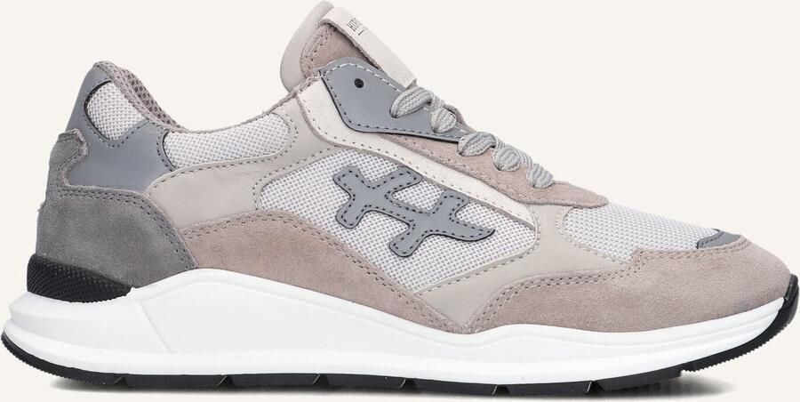 Hip Jongens Lage sneakers Chunky zool H1829 Taupe Leer
