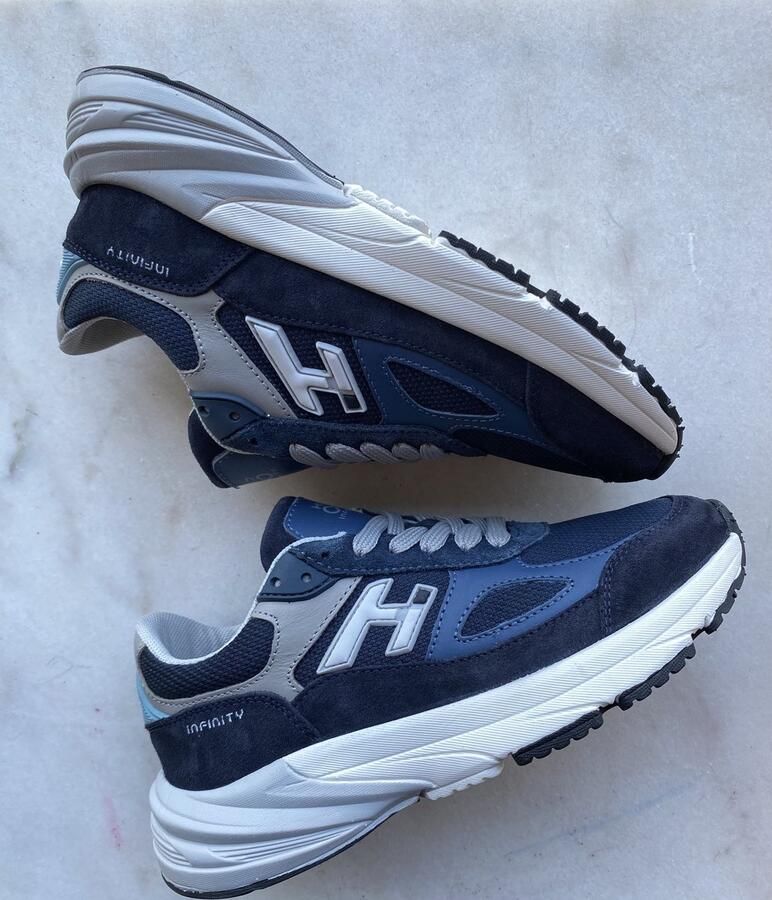 Hip jongenssneaker blauw