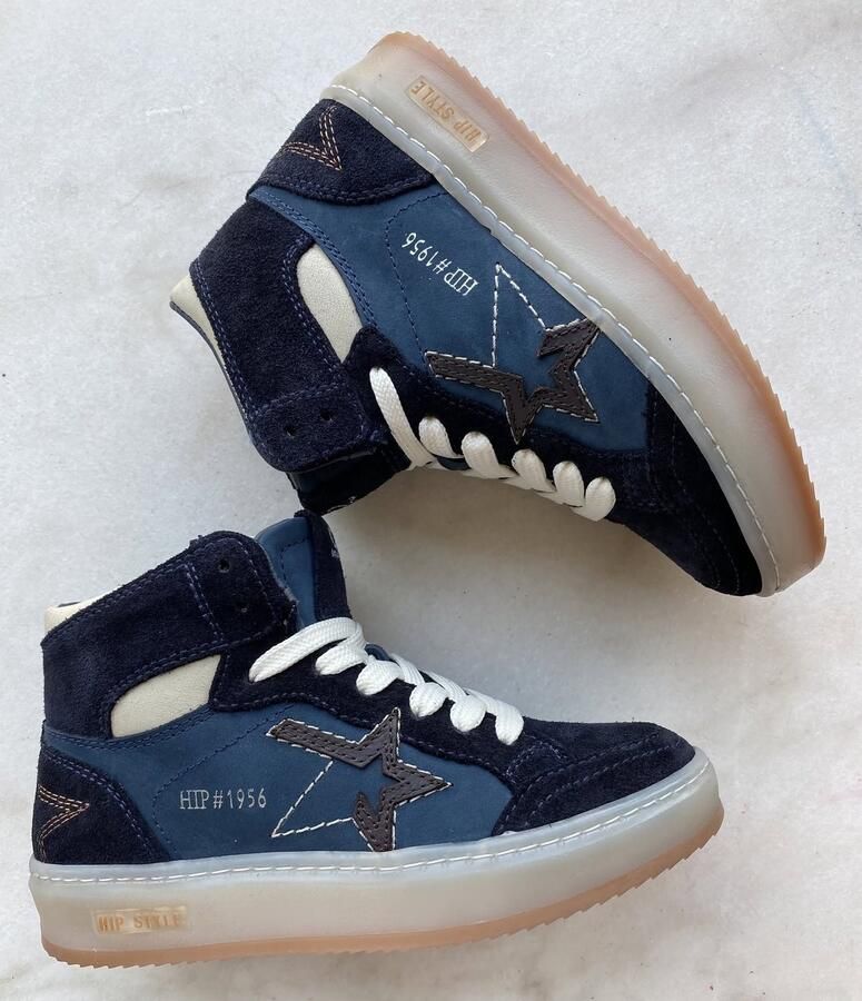 Hip jongenssneaker blauw - Foto 1