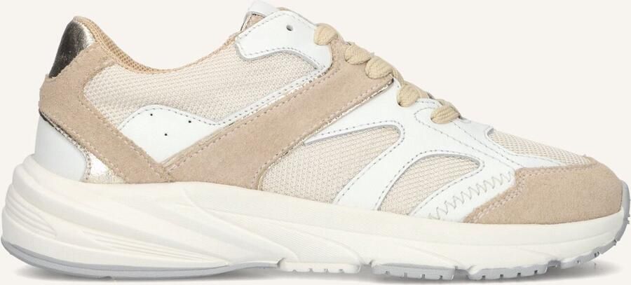 Hip Meisjes Lage sneakers Chunky zool H1815 Beige Leer