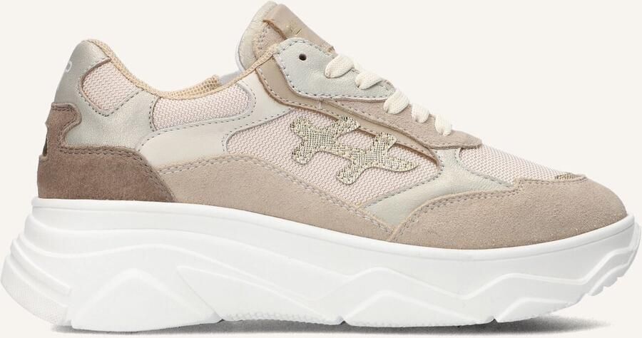 Hip Meisjes Lage sneakers H1521 Beige Suède