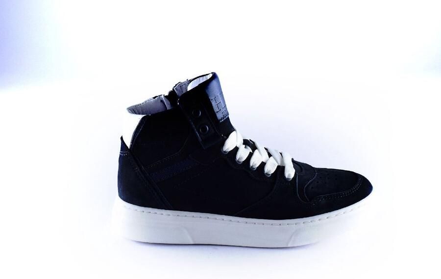Track Style Track stytle- 321301- witte veterschoen- gele accenten- breedte