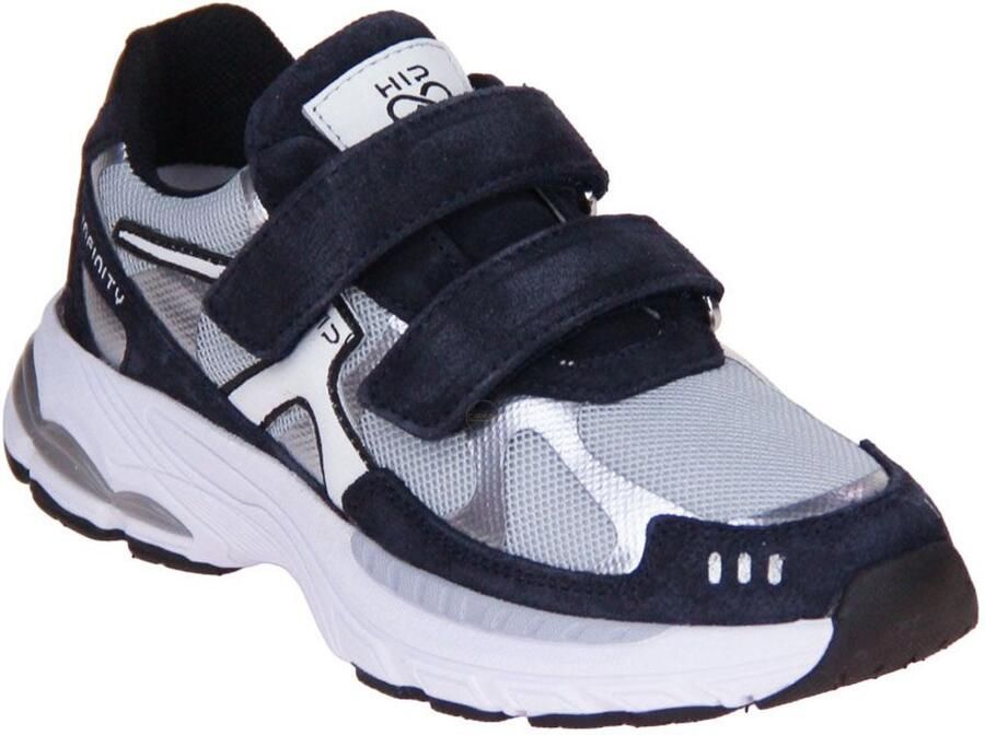 Hip Velcroschoen Blauw-Wit