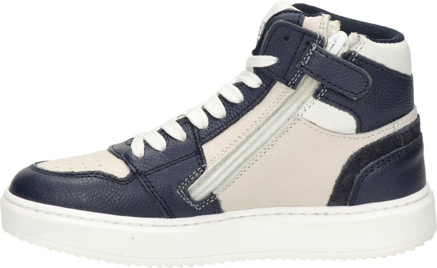 Hip jongens sneaker Blauw wit