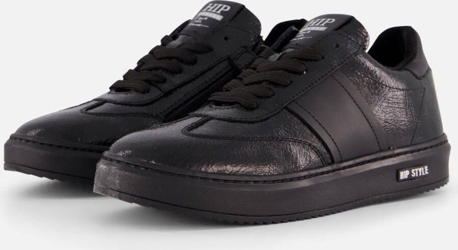 Hip Metallic Sneakers zwart Lakleer Dames