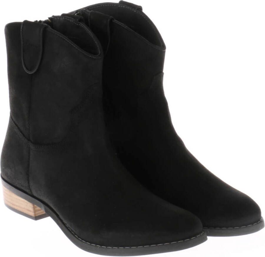 Hip Shoe Style H1025 Western Zwart Suède