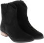 Hip H1025 Enkellaarsjes Enkelboots met rits Meisjes Kids Zwart - Thumbnail 2