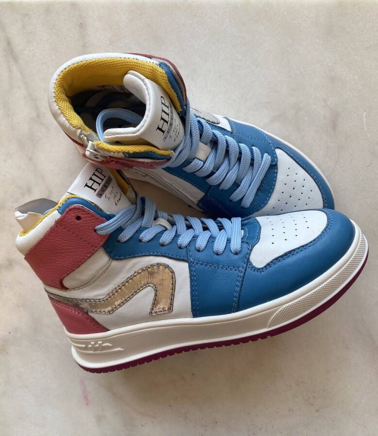 Hip sneaker roze blauw