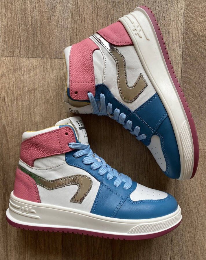 Hip sneaker roze blauw - Foto 5