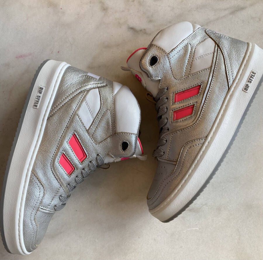Hip sneaker zilver