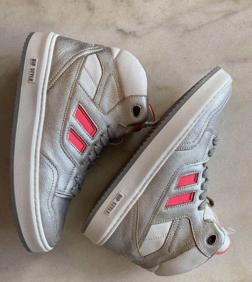 Hip sneaker zilver