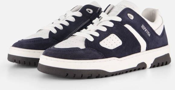 Hip Sneakers blauw Leer