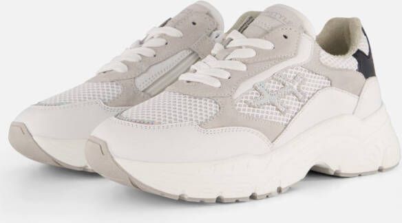 Hip Sneakers wit Leer Dames