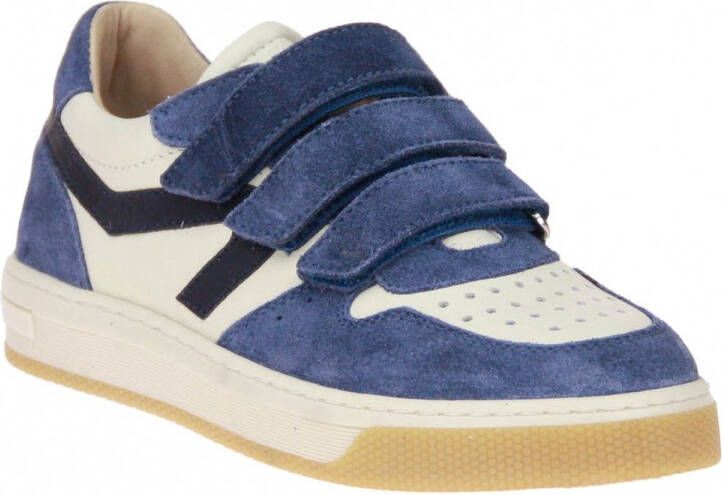 Hip Velcroschoen Blauw-Beige
