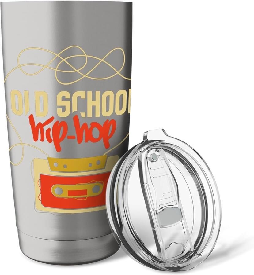 Hiphop thermosbeker met graffiti 80s 90s