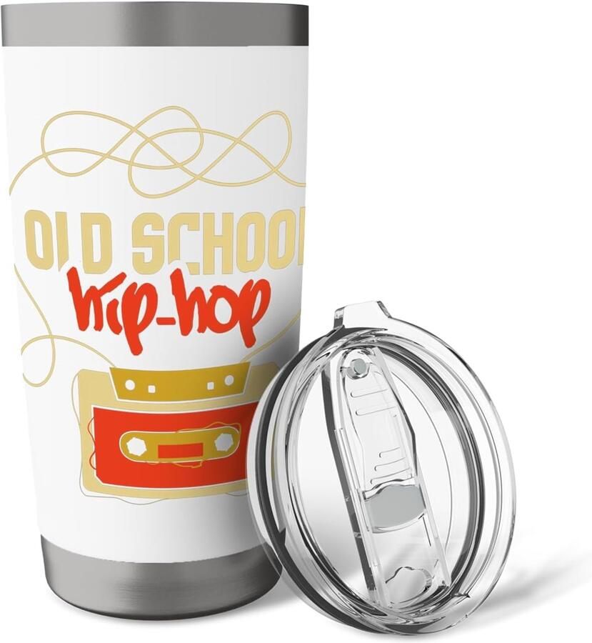 Hiphop thermosbeker met graffiti 80s 90s