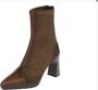 Hispanitas Stijlvolle Enkellaars Rabbi Brown Dames - Thumbnail 3