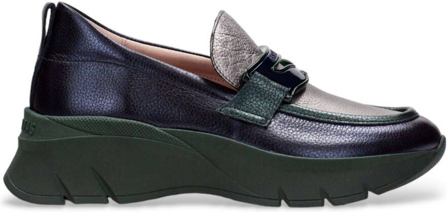 Hispanitas Bolmet veelkleurige leren mocassins