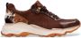 Hispanitas Bruine Nepal Leren Sneakers - Thumbnail 2