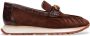 Hispanitas Bruine velours leren mocassins - Thumbnail 3