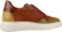 Hispanitas Urban bruine leren sportschoenen - Thumbnail 3