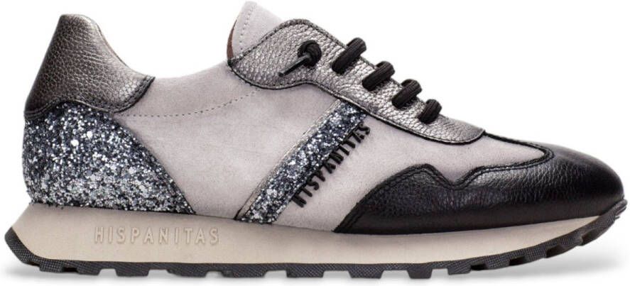 HISPANITAS Sneakers Dames Chi243689 Maat: 37 Materiaal: Suède Kleur: Grijs