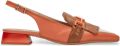 Hispanitas Dali koraal leren schoenen - Roze