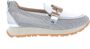HISPANITAS Instappers Dames Hv253919 Maat: 42 Materiaal: Nubuck Kleur: Zilver - Thumbnail 1