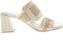 HISPANITAS Muiltjes Dames Hv253946 Maat: 40 Materiaal: Raffia Kleur: Beige - Thumbnail 4