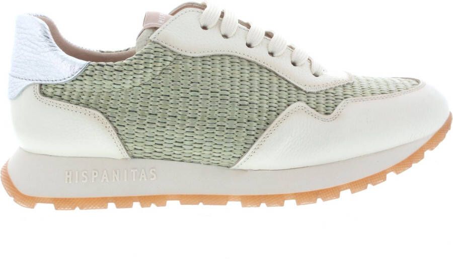 Hispanitas Dames Sneakers Rhv254045 Rafia Eucalipto Mintgroen